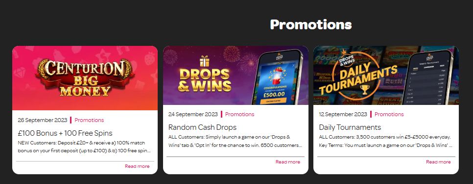 Reclama bonos diarios y participa en sorteos de efectivo